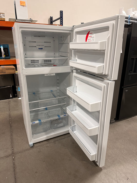 NEW Frigidaire - 18.3 Cu. Ft. Top Freezer Refrigerator - White MODEL: FFHT1835VW REF13562