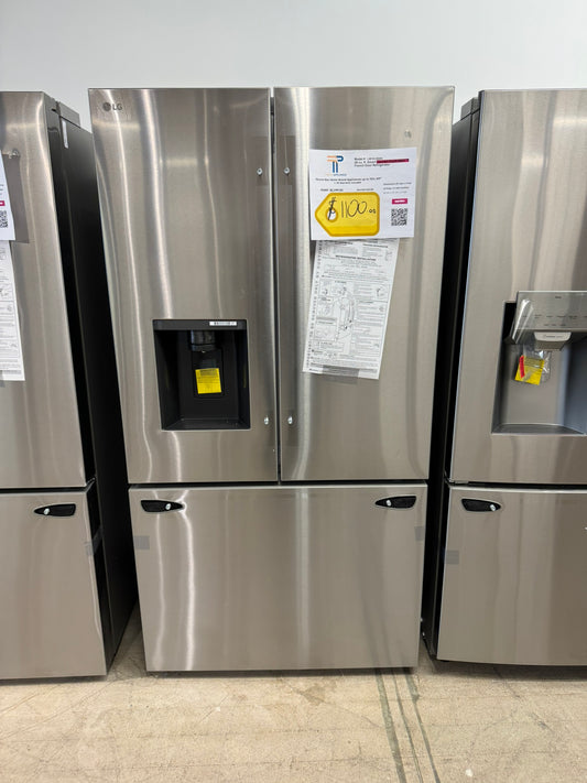NEW! LG Counter-Depth MAX French Door Refrigerator  MODEL: LRFXC2606S  REF10372R