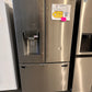 GREAT NEW LG FRENCH DOOR SMART REFRIGERATOR MODEL: LFXS26973S REF13358