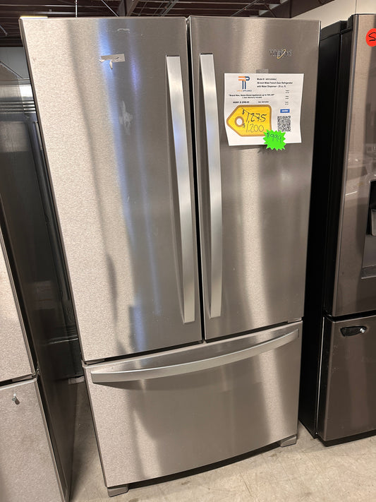 GREAT NEW WHIRLPOOL FRENCH DOOR REFRIGERATOR MODEL: WRF535SWHZ REF13333