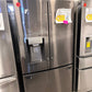 DISCOUNTED GORGEOUS LG SMART FRENCH DOOR REFRIGERATOR MODEL: LHFS28XBD REF13249