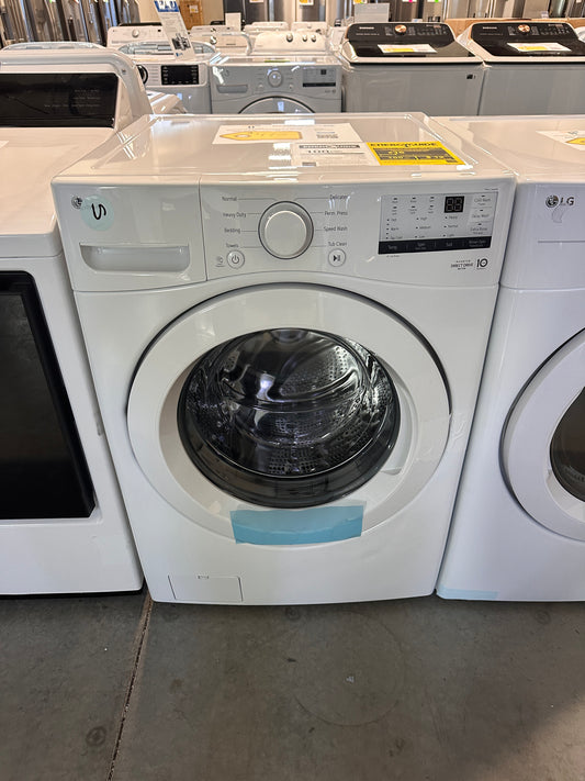 BRAND NEW LG STACKABLE FRONT LOAD WASHING MACHINE Model: WM3400CW WAS13602