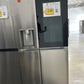 NEW! LG 27 Cu. ft. Side-by-Side InstaView Refrigerator  MODEL: LRSOS2706S  REF13938S
