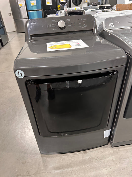 MONOCHROME GREY LG ELECTRIC DRYER Model: DLE6100M DRY12830