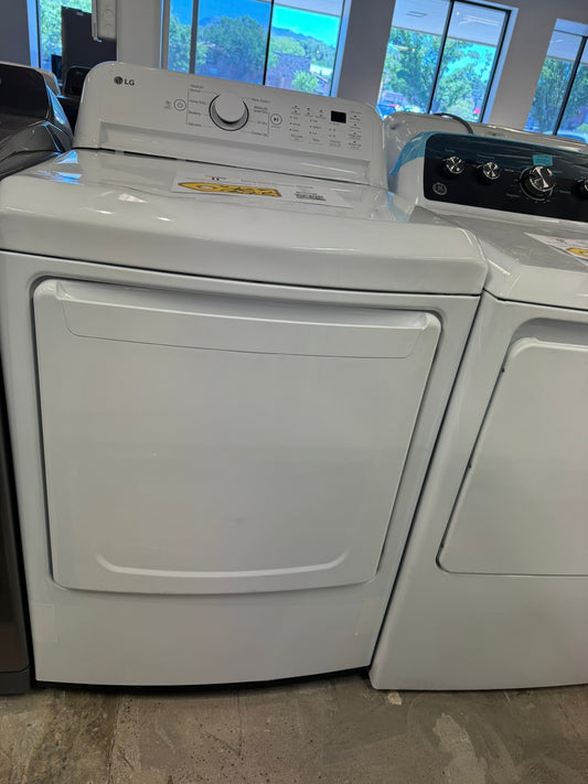 NEW! LG 7.3 Cu. Ft. Gas Dryer with Sensor Dry  MODEL: DLG7001W  DRY13150S