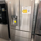 GREAT NEW LG 4-DOOR FRENCH DOOR SMART REFRIGERATOR Model: LMXS28626S REF13593