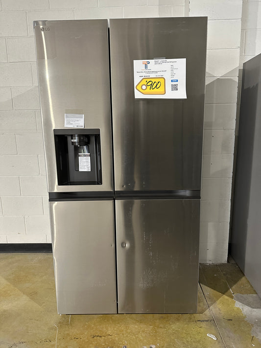 GORGEOUS! LG 27 cu. ft. Side-by-Side Refrigerator with Craft Ice  MODEL: LHSXS2706S  REF13960S