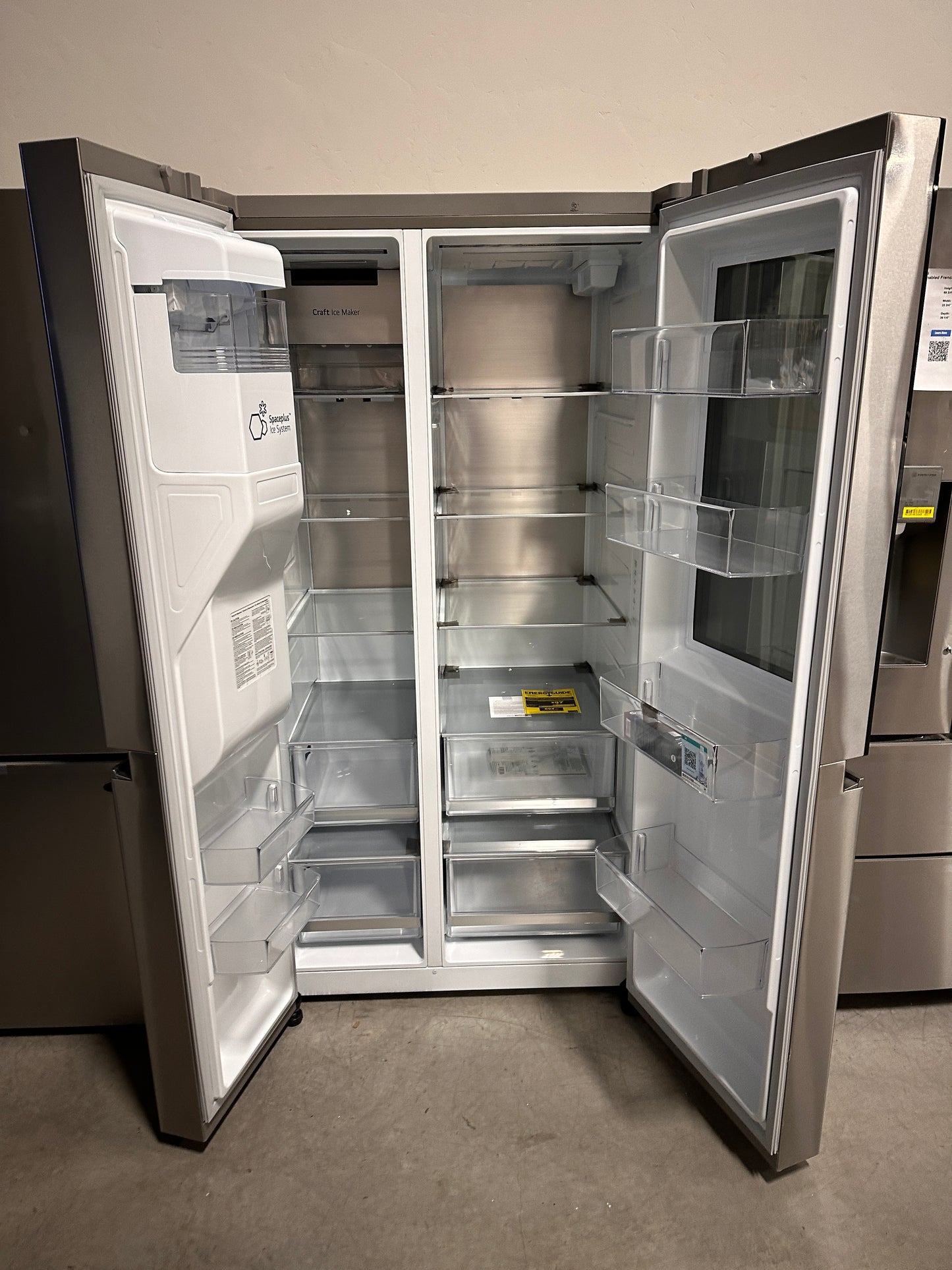 LG 27 Cu. Ft. Side-by-Side InstaView Refrigerator Model: LRSOS2706S REF13603