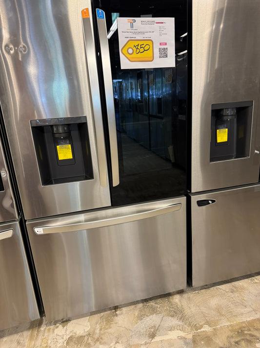 DISCOUNTED COUNTER DEPTH INSTAVIEW LG REFRIGERATOR MODEL: LRFOC2606S REF12444S