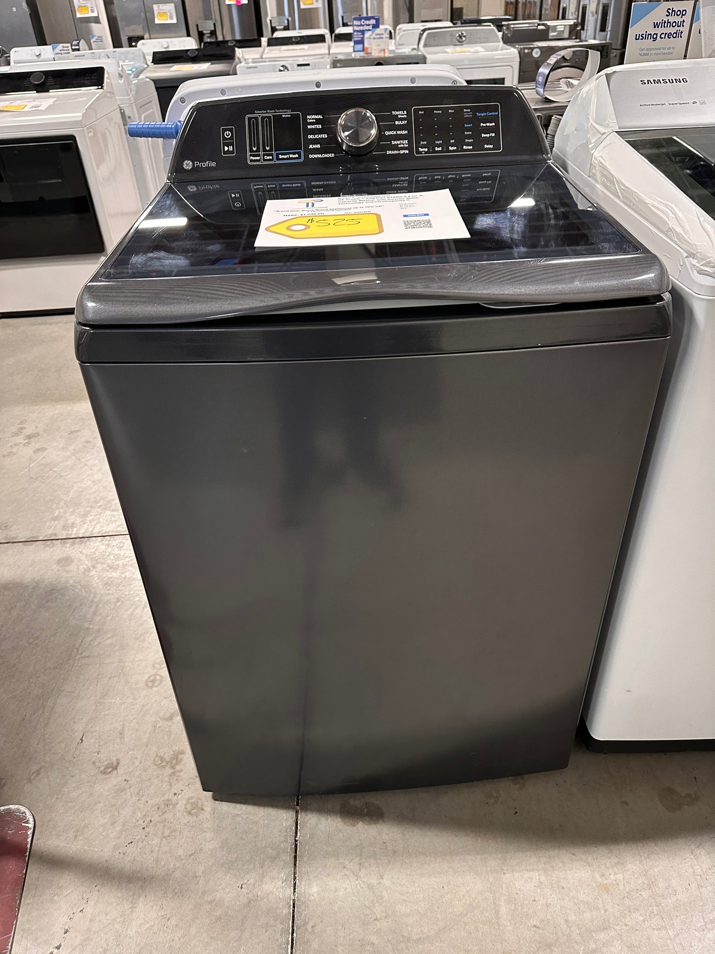 GREAT NEW GE PROFILE SMART TOP LOAD WASHER Model: PTW700BPTDG WAS13623