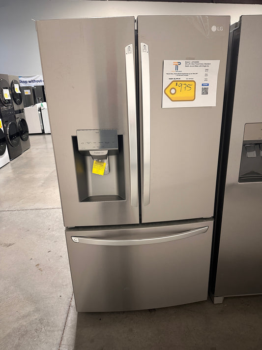 BRAND NEW LG FRENCH DOOR SMART REFRIGERATOR Model: LRFS28XBS REF13622