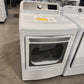 LG - 7.3 Cu. Ft. Smart Electric Dryer with EasyLoad Door - White Model: DLE7400WE DRY12851