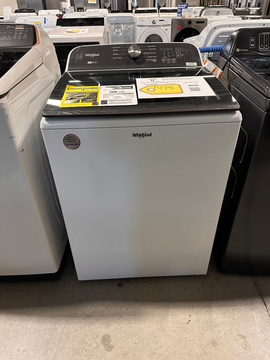 BRAND NEW WHIRLPOOL TOP LOAD WASHER with REMOVABLE AGITATOR Model: WTW6157PW WAS13627