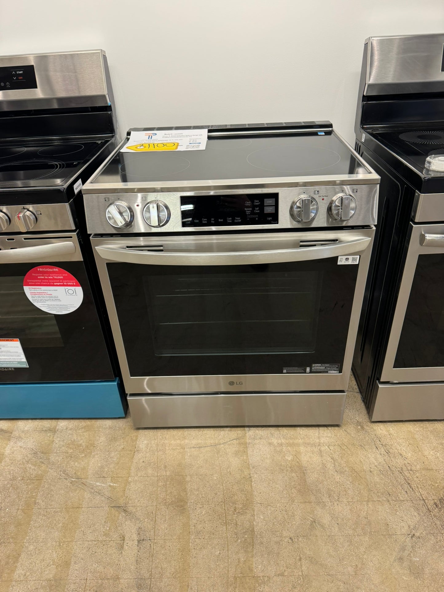 GORGEOUS NEW LG INDUCTION RANGE WITH AIR FRY MODEL:LSIL6334FE  RAG10108R