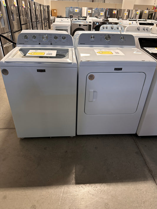 GREAT NEW MAYTAG TOP LOAD WASHER ELECTRIC DRYER LAUNDRY SET WAS13625 DRY12850