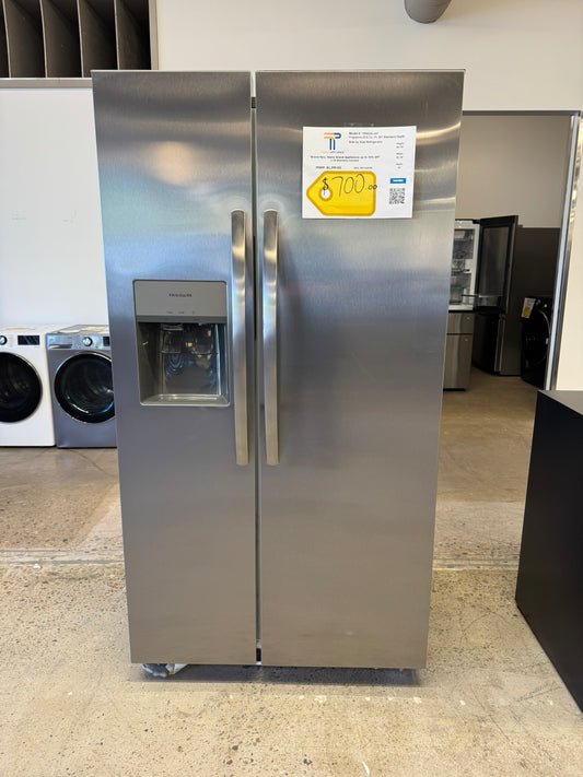 Frigidaire 25.6 cu. ft. 36" Standard Depth Side by Side Refrigerator  MODEL: FRSS26L3AF  REF10429R