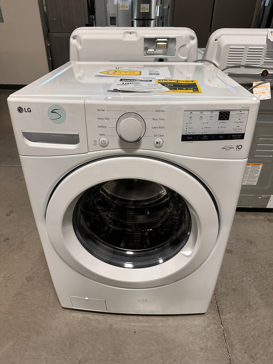 GREAT NEW STACKABLE LG FRONT LOADING WASHER Model: WM3400CW WAS13639