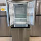 NEW Midea 18.4 Cu. Ft. French Door Refrigerator in Stainless Steel  MODEL: MRF18B4AST  REF10436R