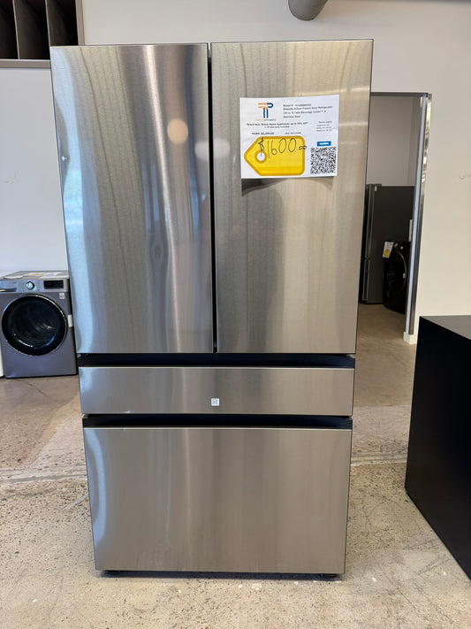 GORGEOUS MODEL! Samsung Bespoke 4-Door French Door Refrigerator  MODEL: RF29BB8600QL  REF10424R