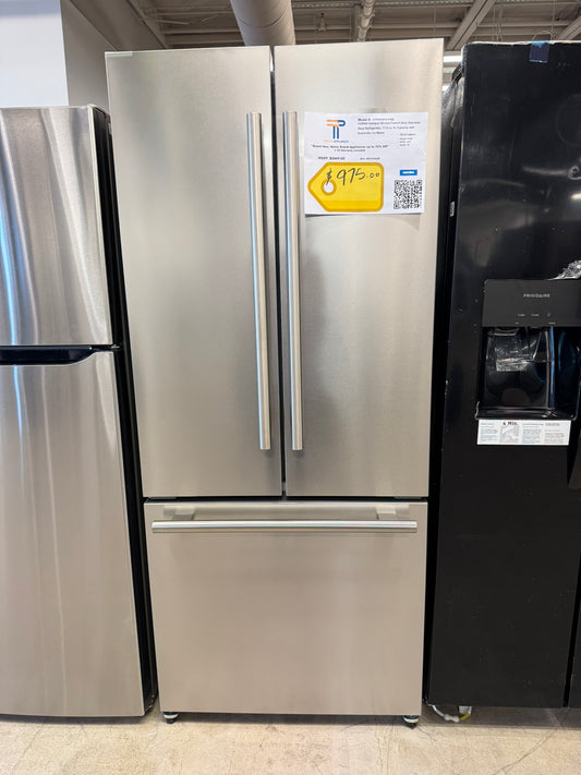 NEW Forno 30" Gallipoli 17.5 cu ft French Door Refrigerator with Ice Maker MODEL: FFFFD1974-31SB  REF10422R