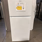 New Midea Energy Star Certified 14 Cu. Ft. Refrigerator With Glass Shelves Model: MRT14D2BWW REF13629