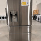 Great New LG 28 Cu.ft. 4-Door French Door Refrigerator Model: LMXS28626S REF13647