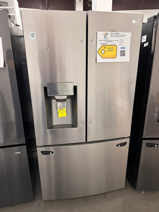 GREAT NEW LG FRENCH DOOR REFRIGERATOR Model: LHFS28XBS REF13645