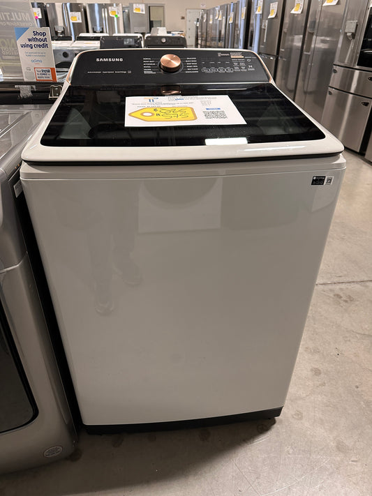 Samsung Extra-Large Capacity Smart Top Load Washer with Super Speed Wash MODEL: WA55CG7500AE WAS13596