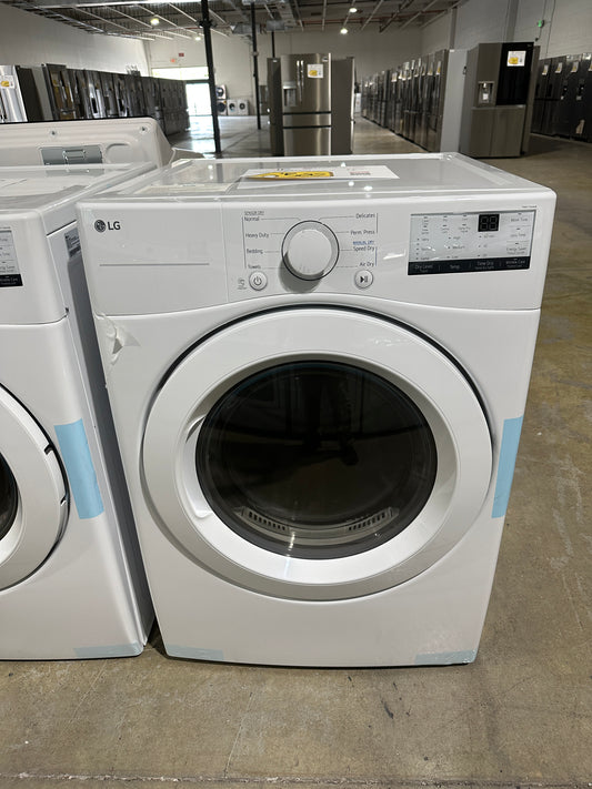 GREAT NEW LG ELECTRIC DRYER - LARGE CAPACITY - MODEL: DLE3400W  DRY13146S
