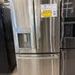 GE Counter-Depth Fingerprint Resistant French-Door Refrigerator  MODEL: GYE22GYNFS  REF10431R
