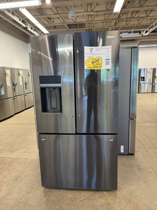 GORGEOUS! Frigidaire 27.8 Cu Ft French Door Refrigerator MODEL: FRFS2823AD REF13749S