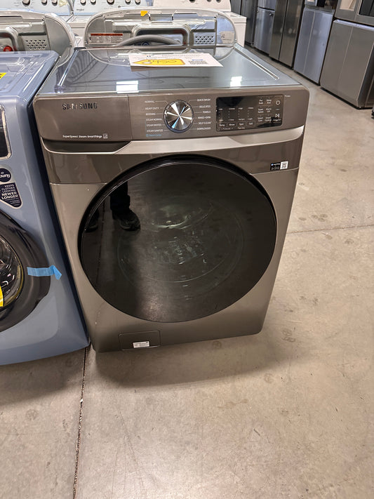 GORGEOUS MODEL! Samsung 4.5 cu. ft. Platinum Smart Front Load Washer MODEL: WF45B6300AP WAS13748