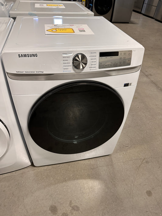 NEW! Samsung 7.5 Cu. ft. Smart Electric Dryer MODEL: DVE45B6300W DRY12939