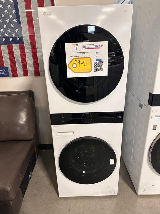 GORGEOUS NEW STACKED LG LAUNDRY SET WASHTOWER MODEL: WKHC152HWA WAS13747