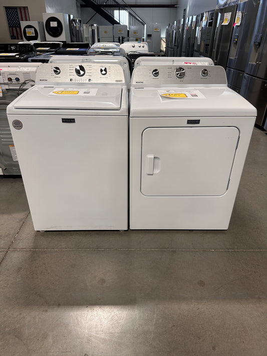 BRAND NEW MAYTAG LAUNDRY SET - TOP LOAD WASHER ELECTRIC DRYER - WAS13743 DRY12949