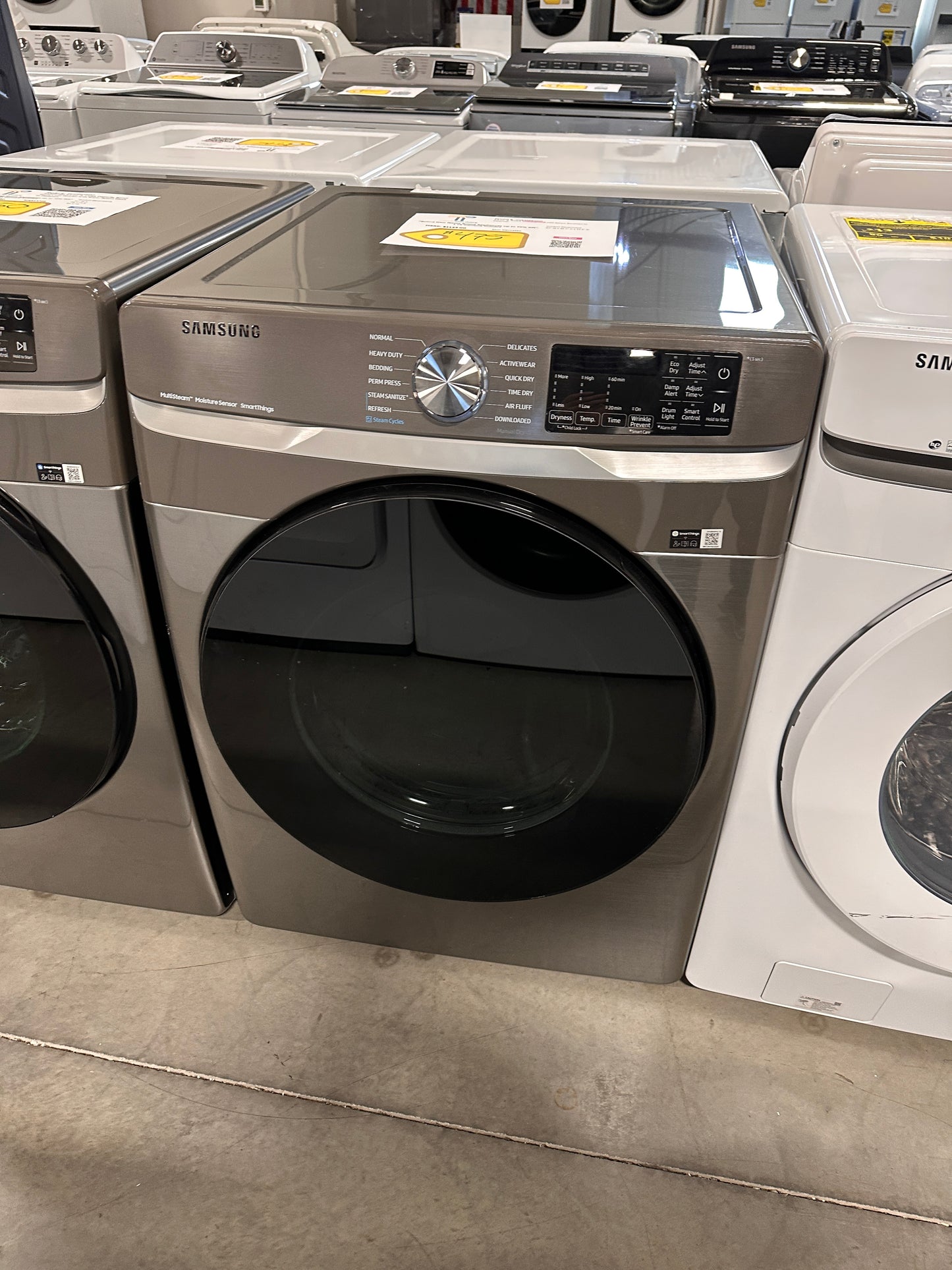 BRAND NEW! Samsung 7.5 Cu Ft Electric Dryer MODEL: DVE45B6300P DRY12950