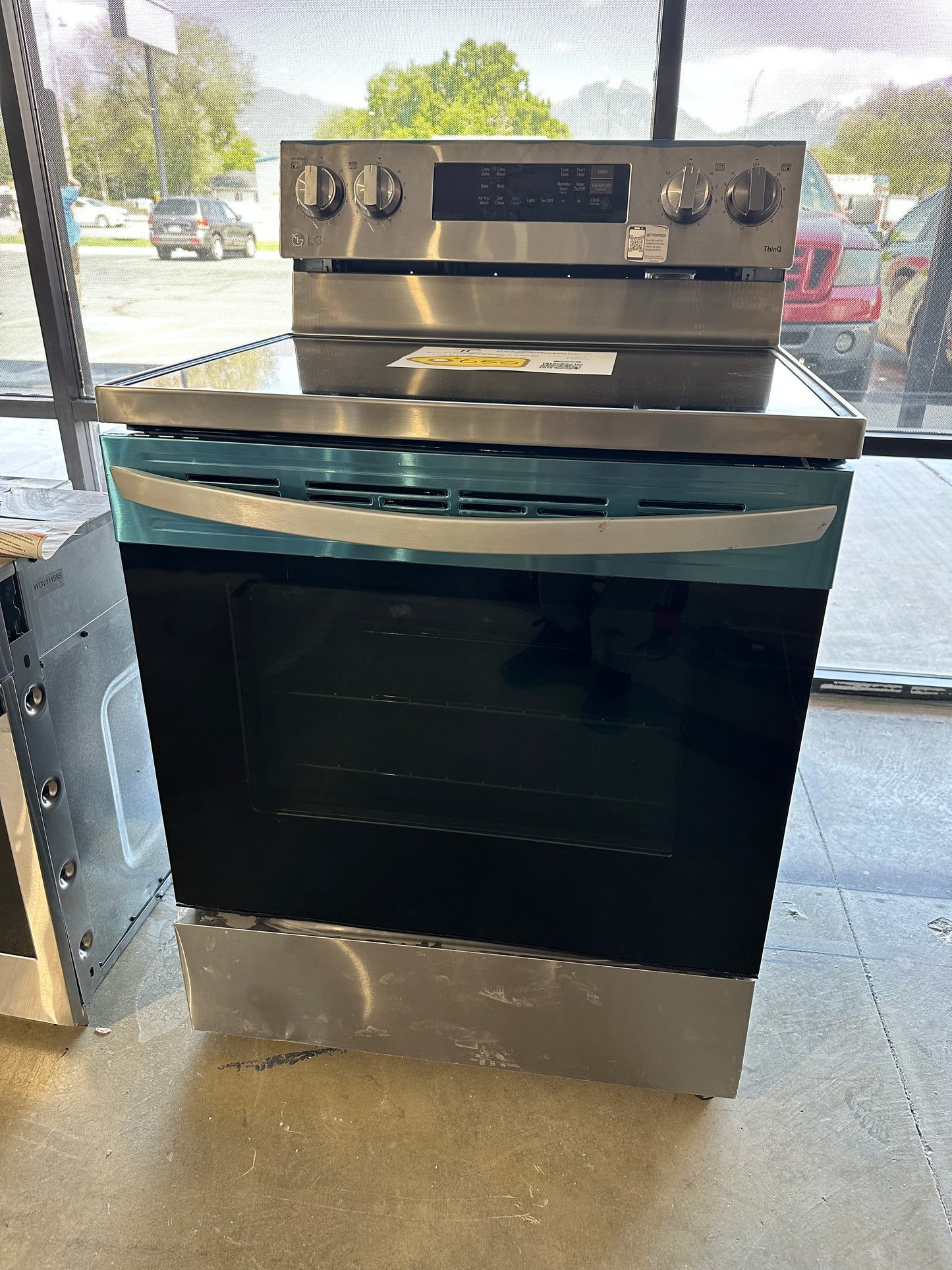 ELECTRIC CONVECTION RANGE with EASY CLEAN - RAG11448S LREL6323S