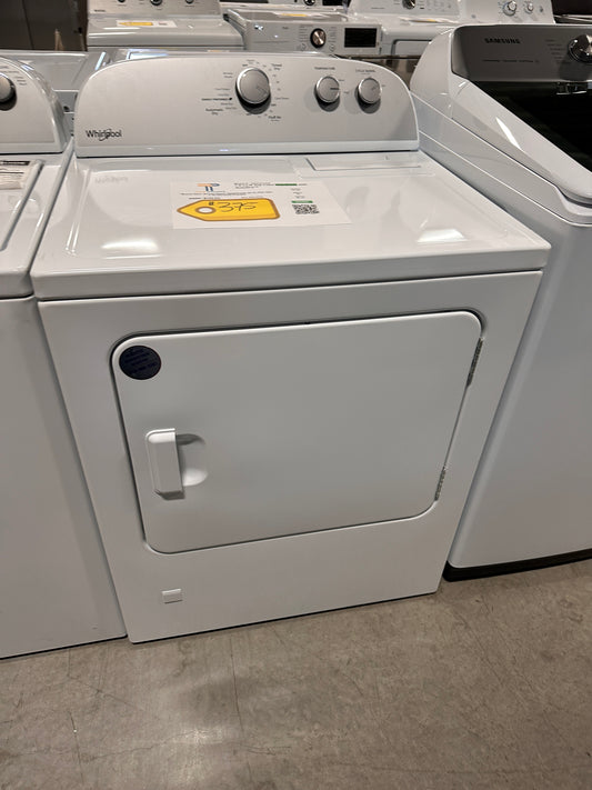 LOWEST PRICE! Whirlpool 7.0 cu. ft. White Gas Dryer MODEL: WGD4815EW DRY12935