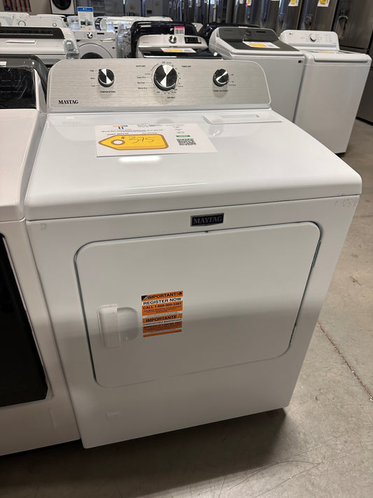 NEW! Maytag Top Load Gas Wrinkle Prevent Dryer MODEL: MGD4500MW DRY12968