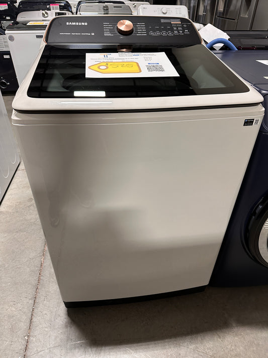 GREAT NEW SAMSUNG SMART WASHER with AUTO DISPENSE SYSTEM MODEL: WA55CG7500AE WAS13812