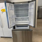 Samsung 22 Cu. Ft. Stainless Steel French Door Refrigerator  MODEL: RF22A4221SR  REF10453R