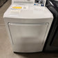 7.4 Cu. Ft. Ultra Large Capacity Gas Dryer LG  Model: DLG6101W  DRY12964