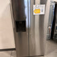 BRAND NEW! LG 27 Cu. Ft. Stainless Side-by-Side Smart Refrigerator MODEL: LS27T3230S  REF13735