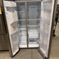 NEW! Samsung 27.4 Cu Ft Side by Side Refrigerator  MODEL: RS27T5200SR  REF13710