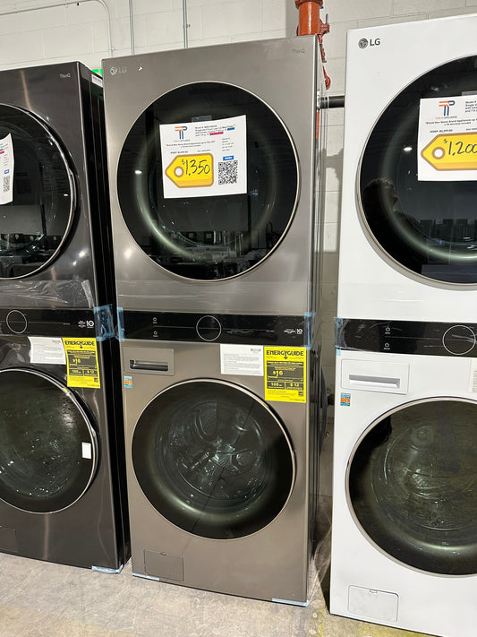 NEW LG ELECTRIC DRYER WASHTOWER Model:WKE100HVA  WAS11891S