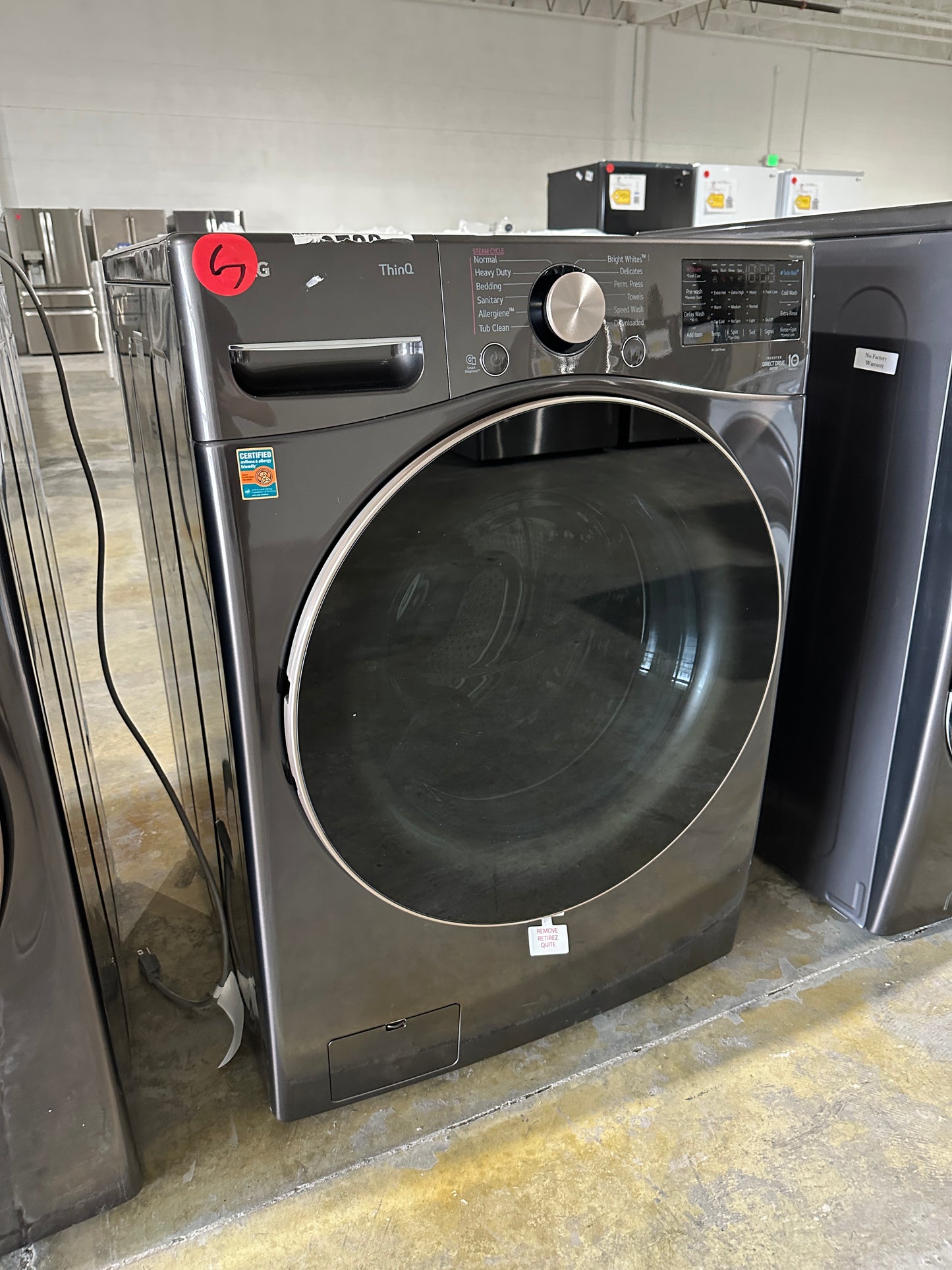 GREAT NEW HIGH EFFICIENCY FRONT LOAD WASHER - Model:WM4000HBA  WAS11880S