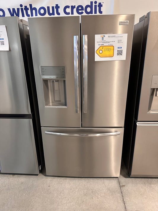 GREAT NEW FRIGIDAIRE GALLERY FRENCH DOOR REFRIGERATOR MODEL: GRFS2853AF  REF13728