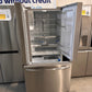 GREAT NEW FRIGIDAIRE GALLERY FRENCH DOOR REFRIGERATOR MODEL: GRFS2853AF  REF13728