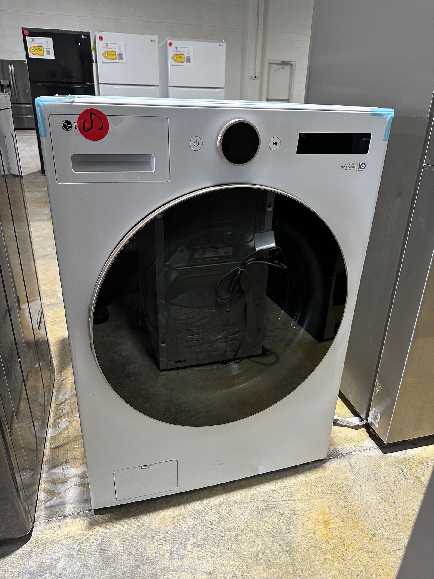 Front Load Washer with Steam and TurboWash 360 - Model:WM6500HWA  WAS11884S
