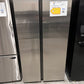 GREAT NEW SAMSUNG SMART SIDE-BY-SIDE REFRIGERATOR MODEL: RS28CB7600QL  REF13712